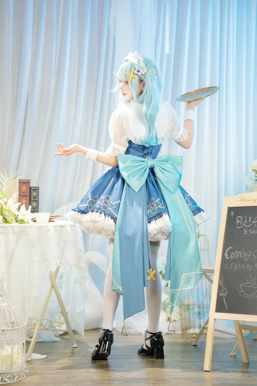 原神, 女仆装, 珐露珊cos, cosplay摄影, 二次元日常 - 第4张