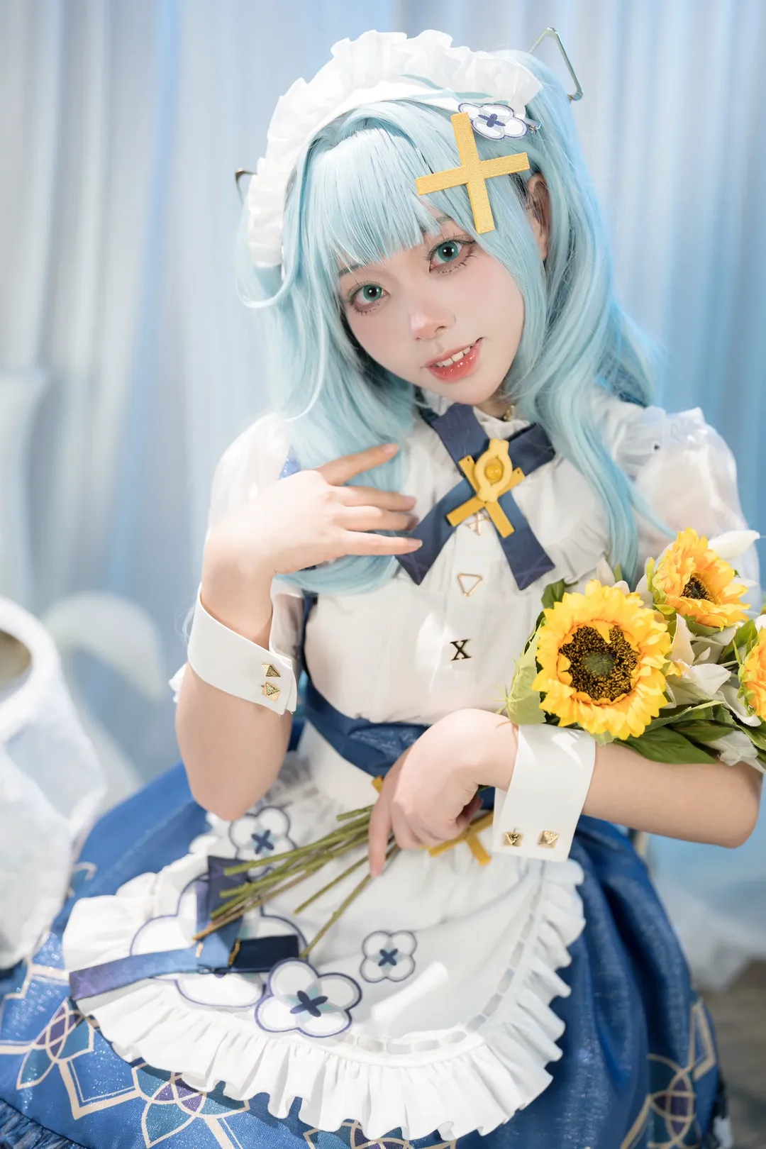 原神, 女仆装, 珐露珊cos, cosplay摄影, 二次元日常 - 第7张
