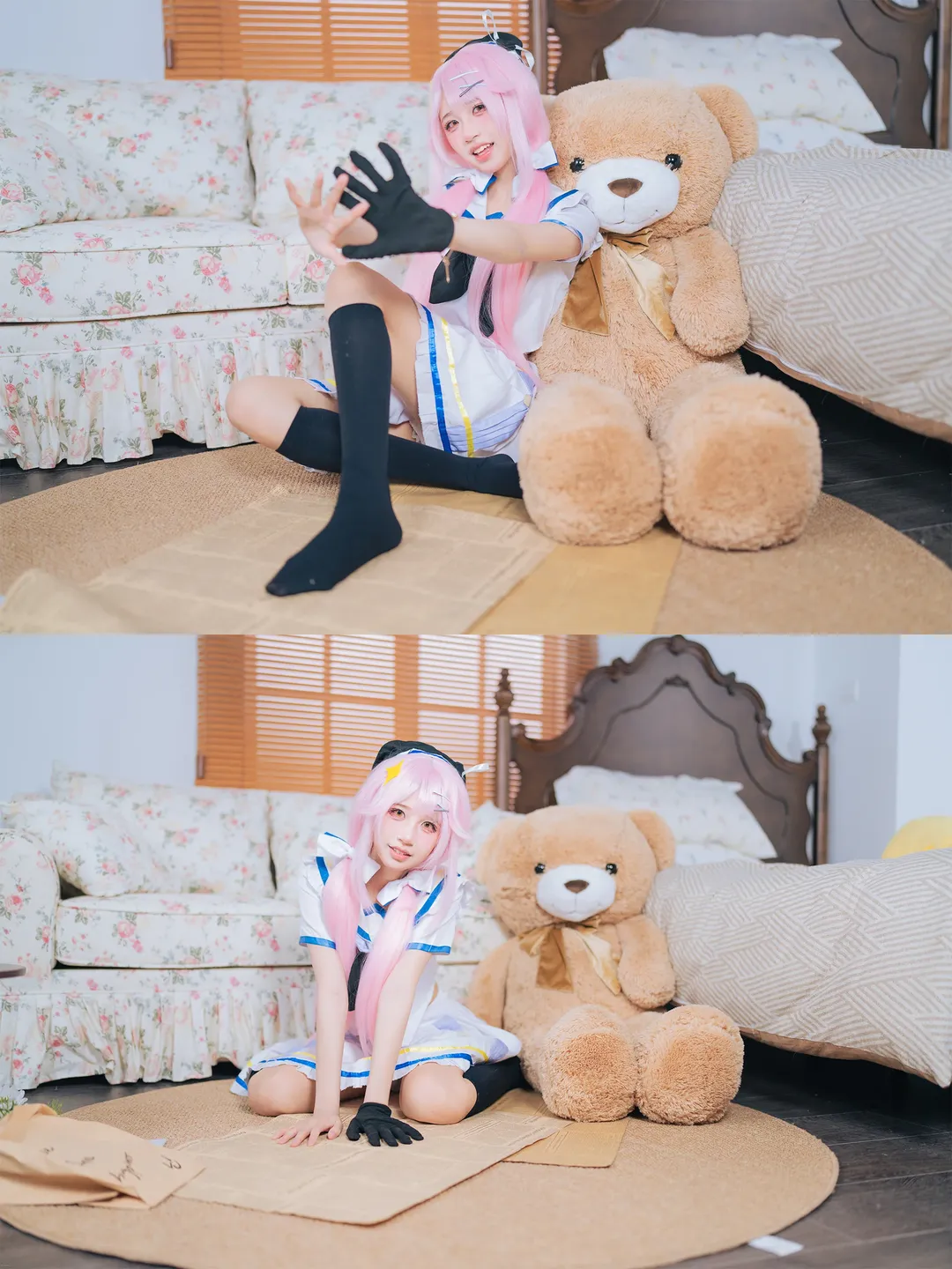 Vtuber, cosplay摄影, 二次元日常, 水手服穿搭, 永雏塔菲cos - 第4张