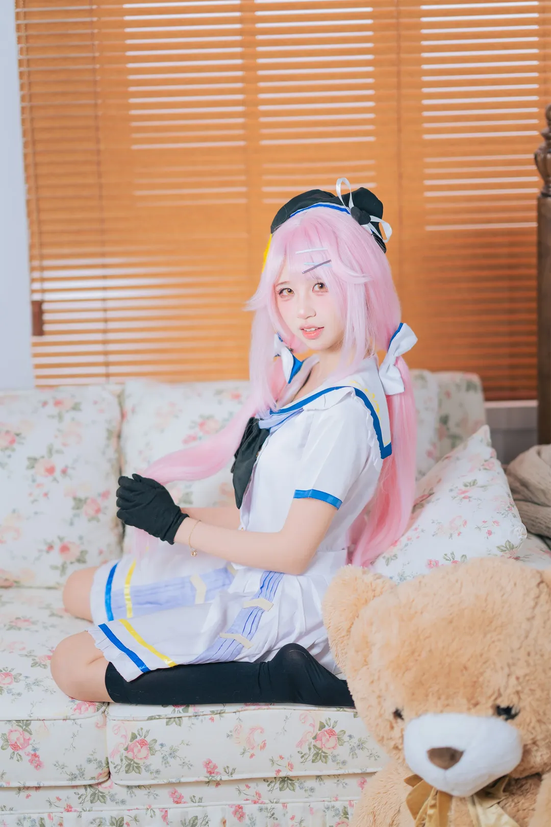 Vtuber, cosplay摄影, 二次元日常, 水手服穿搭, 永雏塔菲cos - 第6张