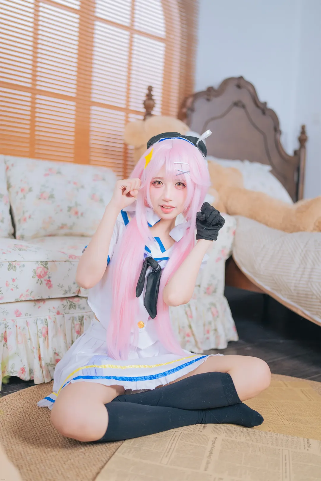 Vtuber, cosplay摄影, 二次元日常, 水手服穿搭, 永雏塔菲cos - 第7张