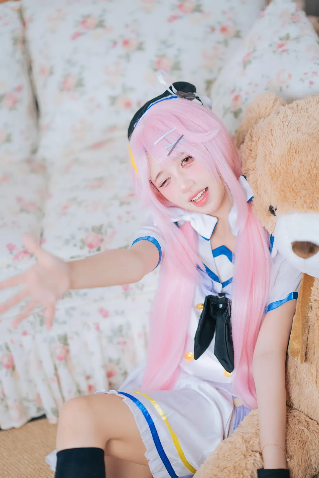 Vtuber, cosplay摄影, 二次元日常, 水手服穿搭, 永雏塔菲cos - 第9张