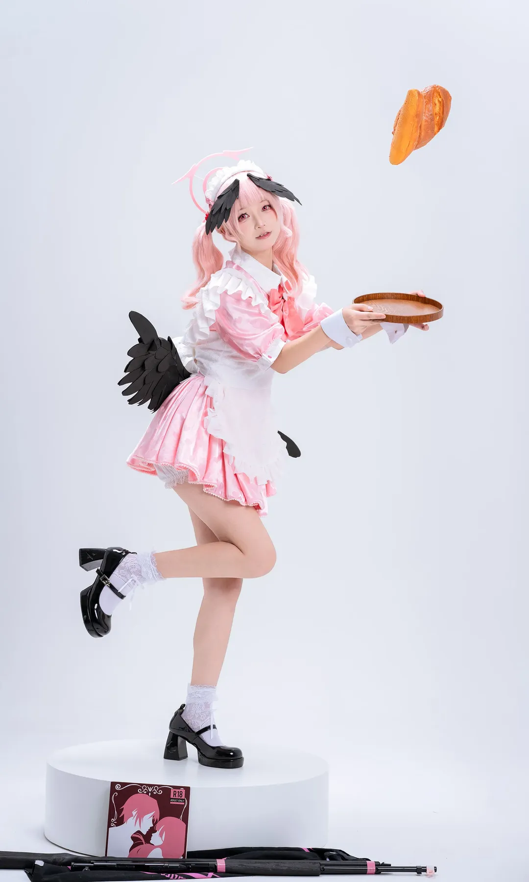 コスプレ撮影, メイド服, 下江コハル コスプレ, ピンクの悪魔, 少女心 - 6枚目