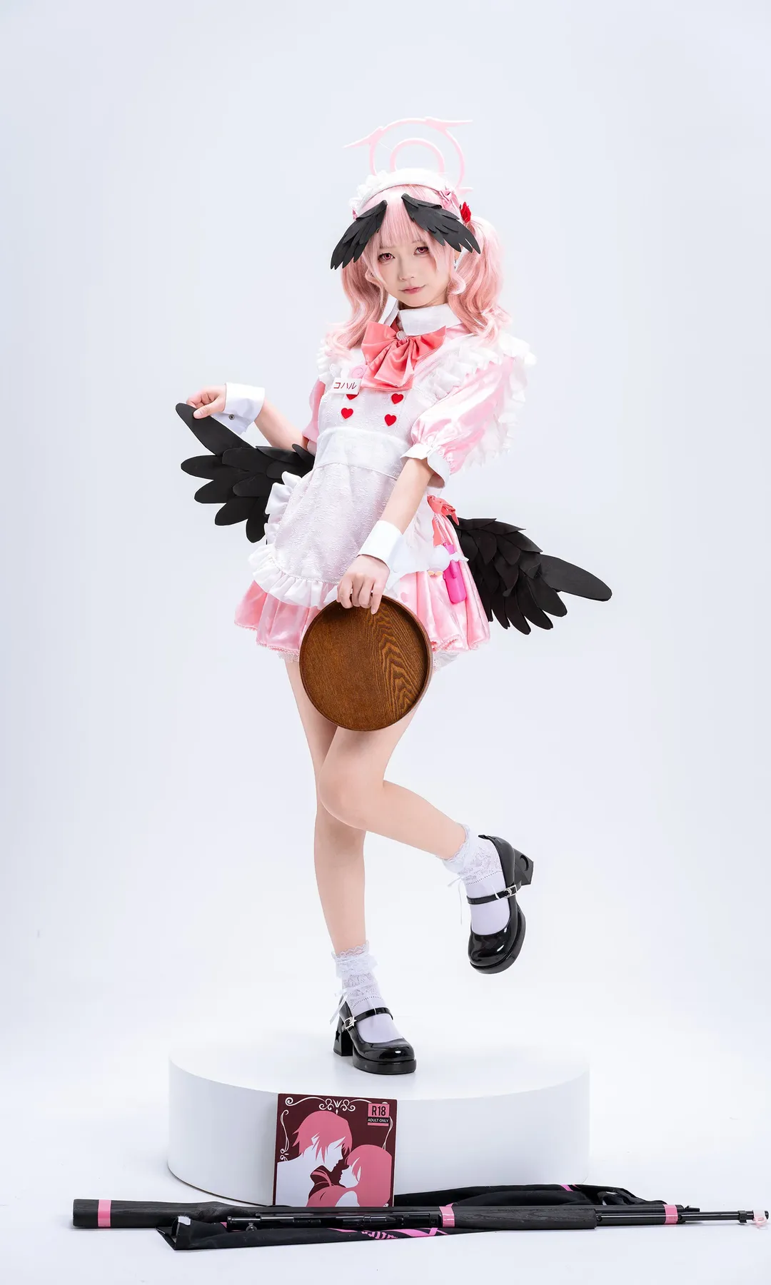 コスプレ撮影, メイド服, 下江コハル コスプレ, ピンクの悪魔, 少女心 - 7枚目