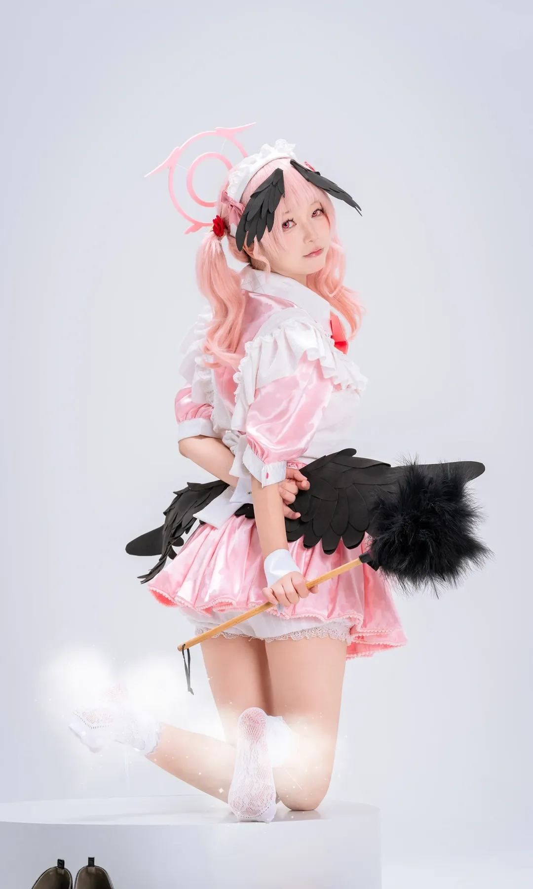 コスプレ撮影, メイド服, 下江コハル コスプレ, ピンクの悪魔, 少女心 - 8枚目