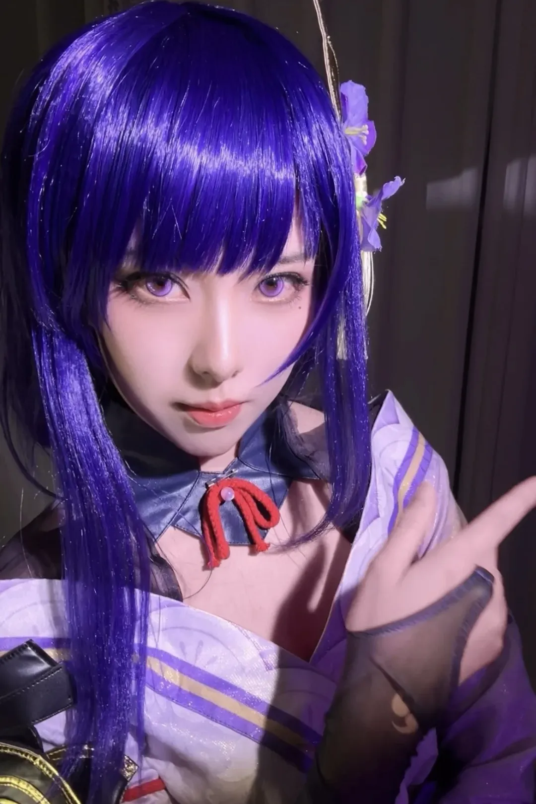 二次元, 原神, cosplay, 雷电将军cos, 雷电将军 - 第1张