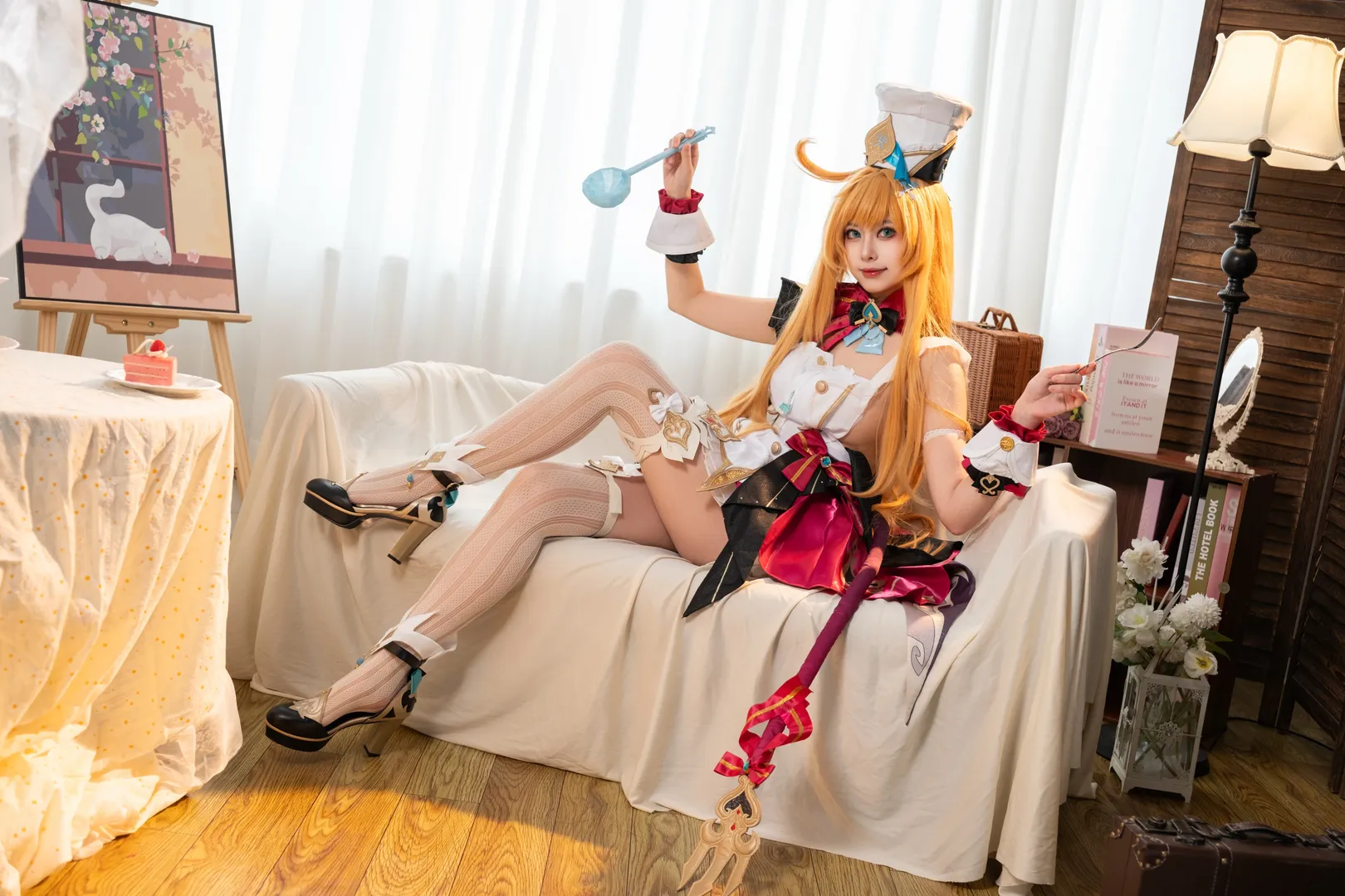 原神, cosplay, 爱可菲cos, 二次元cos, Coser - 第1张