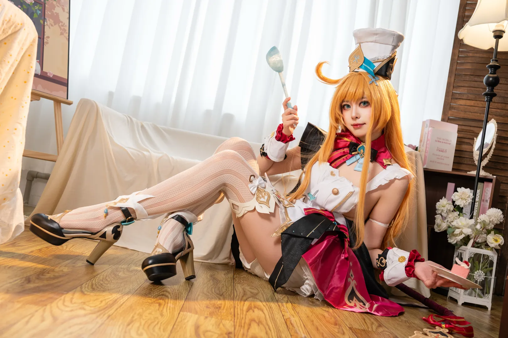 原神, cosplay, 爱可菲cos, 二次元cos, Coser