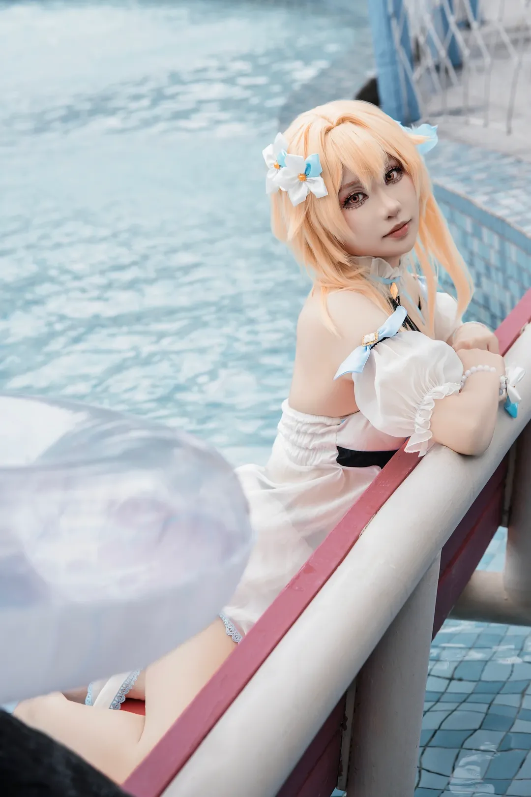 原神, cosplay, 泳装cos, 荧cos, 原神摄影 - 第2张