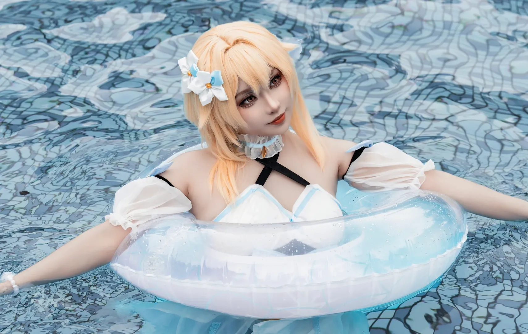 原神, コスプレ, 水着コスプレ, 蛍 コスプレ, 原神撮影