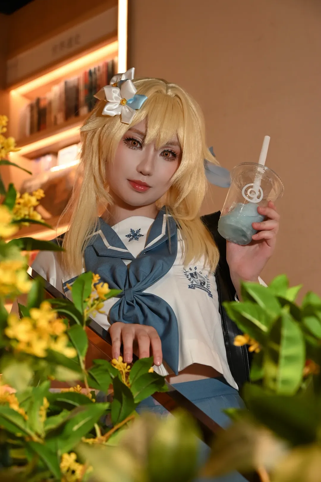 原神, 荧cos, 水手服, jk制服, cosplay日常 - 第1张