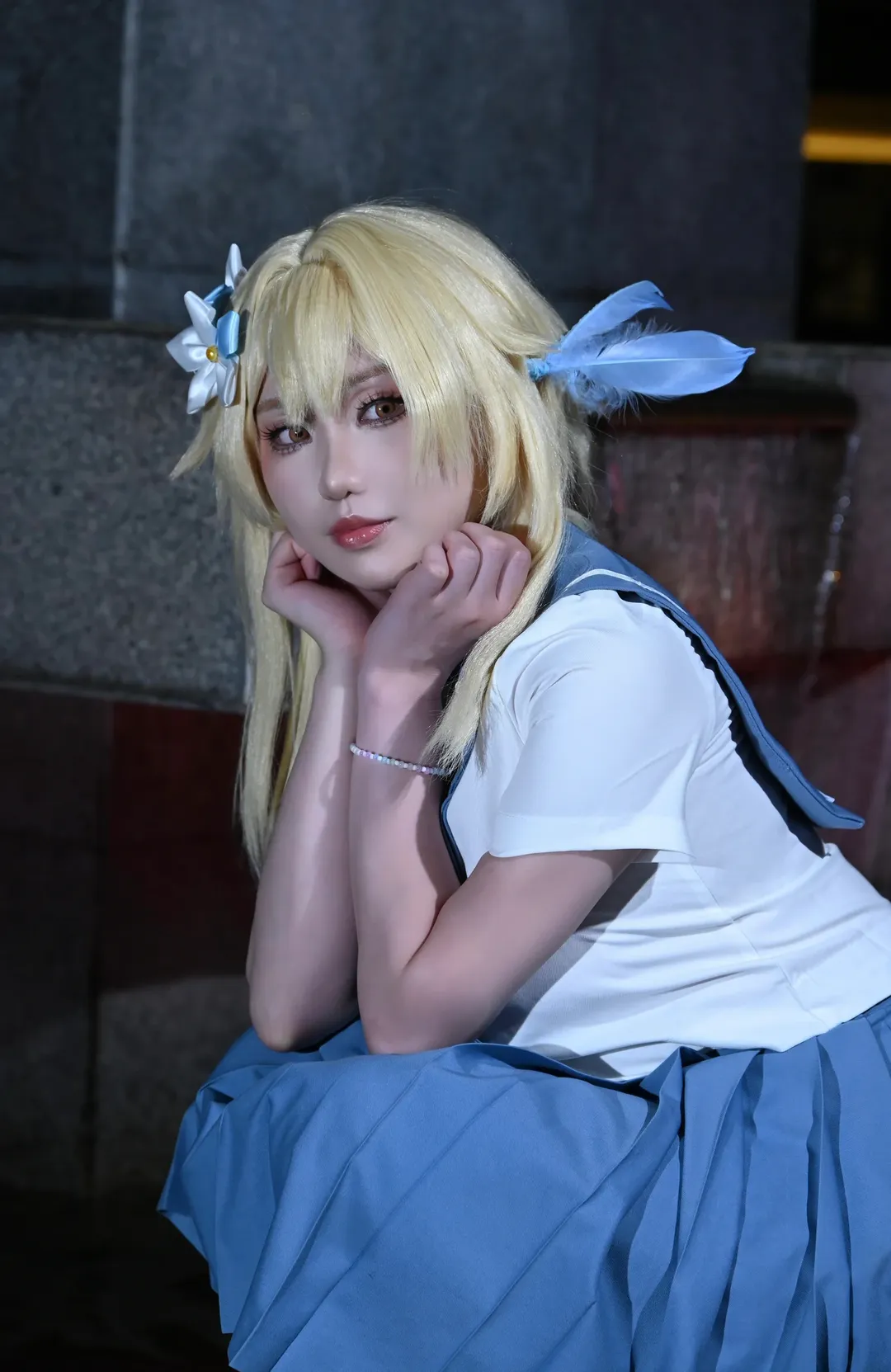原神, 荧cos, 水手服, jk制服, cosplay日常 - 第3张