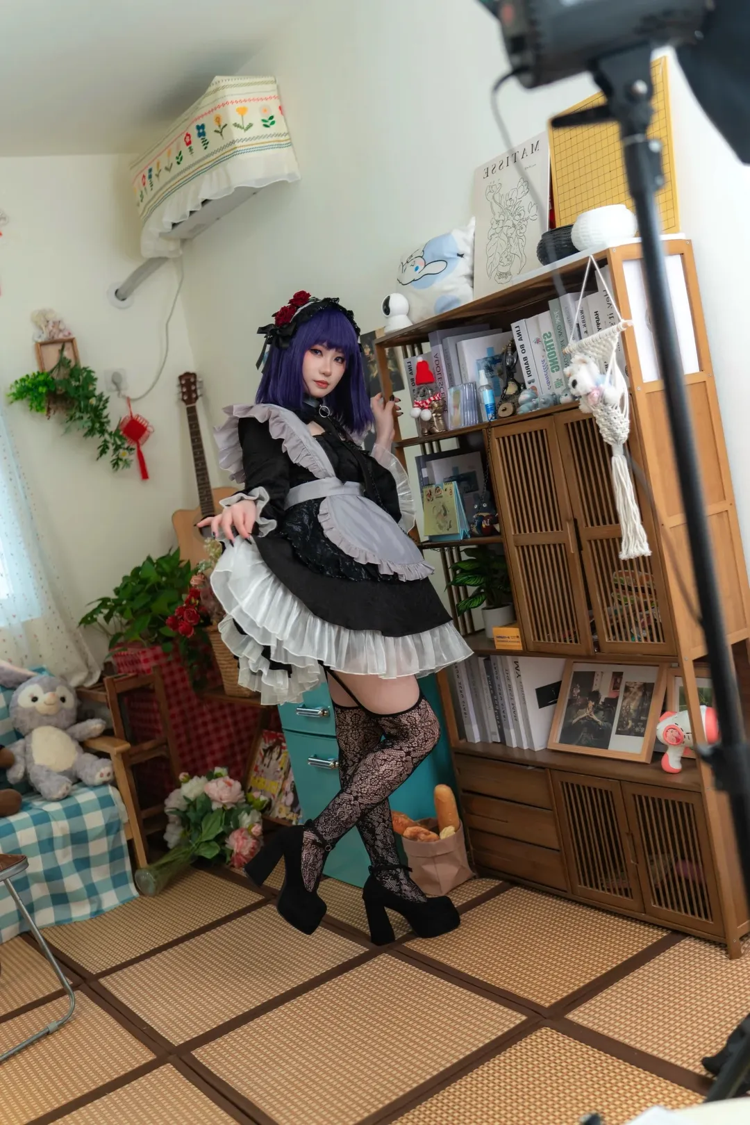 二次元, メイド服, コスプレ撮影, その着せ替え人形は恋をする, 黒江雫コスプレ - 5枚目