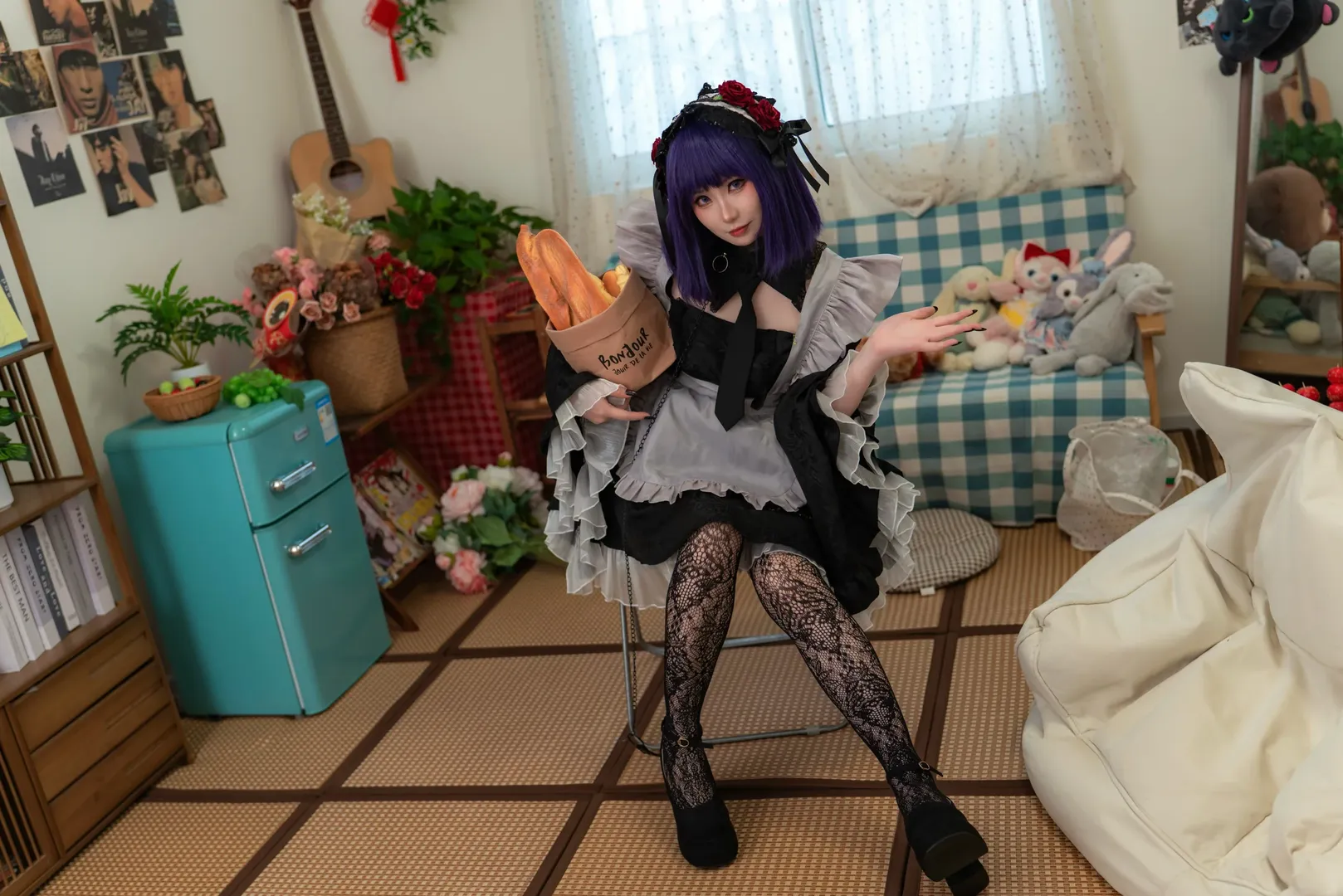 二次元, メイド服, コスプレ撮影, その着せ替え人形は恋をする, 黒江雫コスプレ - 8枚目