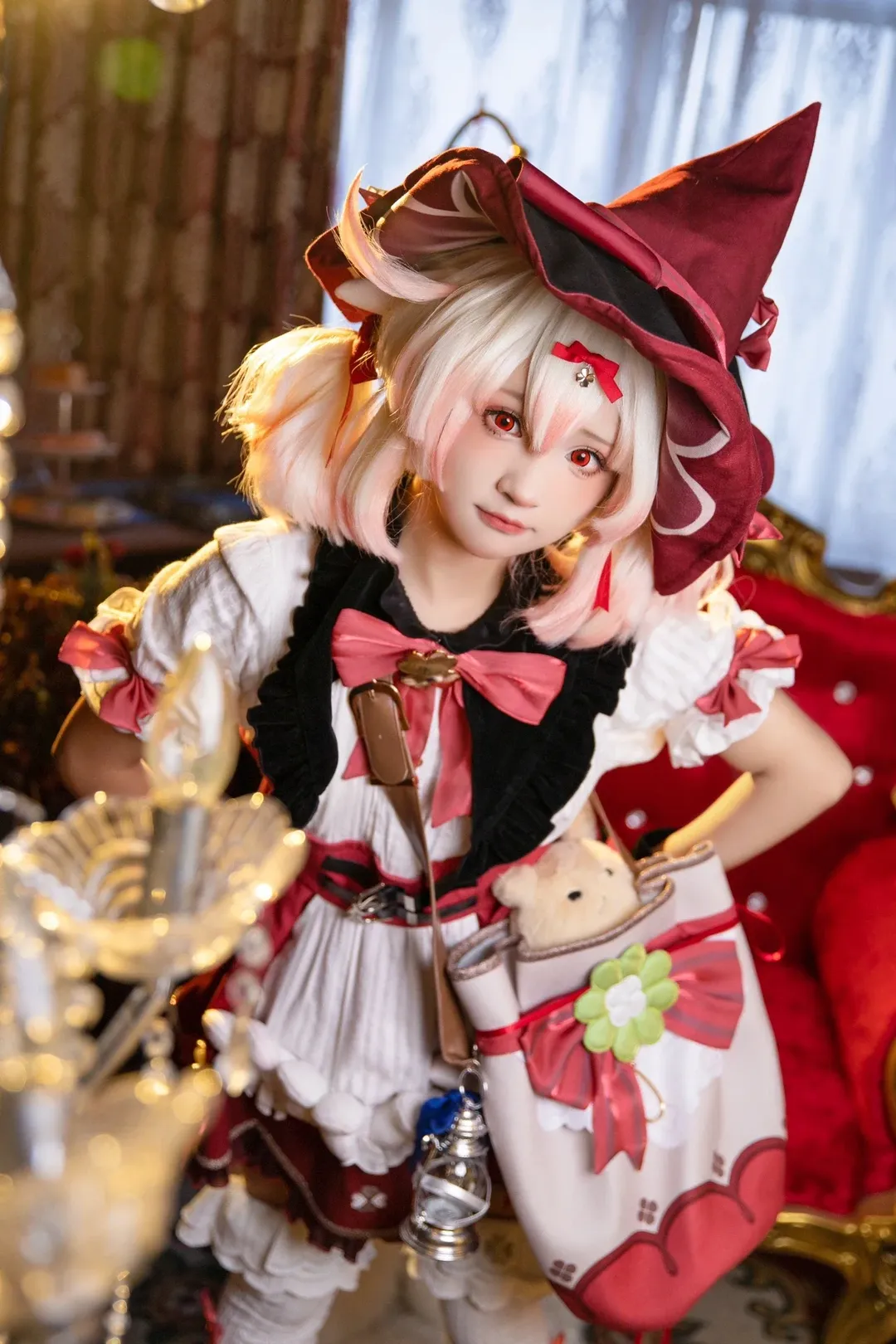 原神, 可莉cos, cosplay摄影, 小魔女, 火花骑士 - 第1张