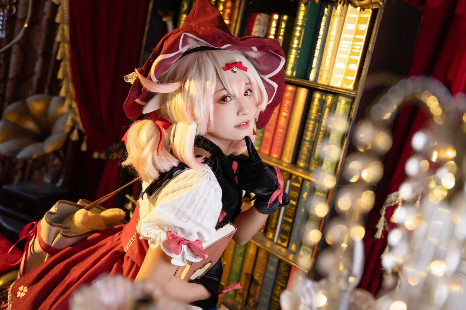 原神, 可莉cos, cosplay摄影, 小魔女, 火花骑士 - 第3张