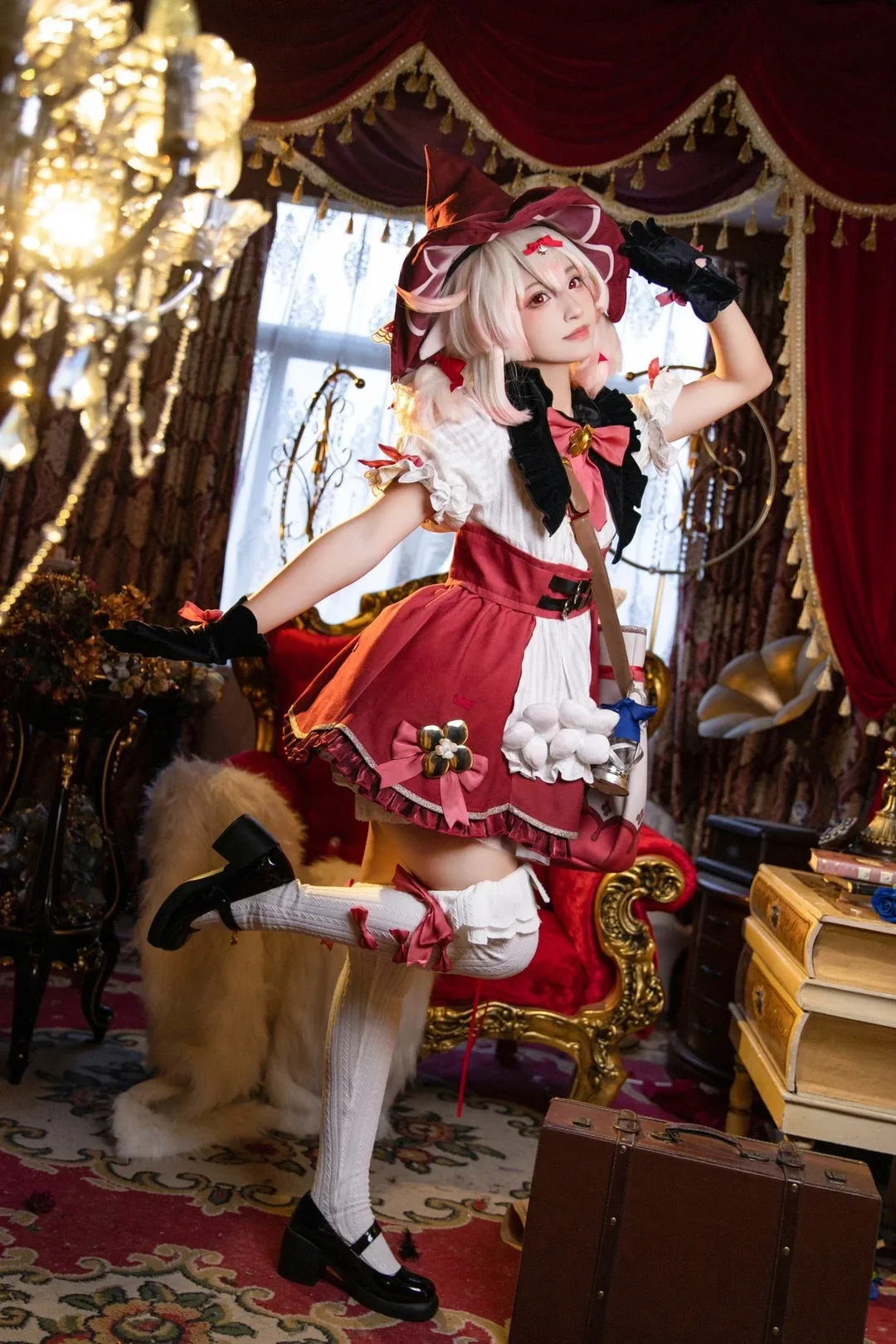 原神, 可莉cos, cosplay摄影, 小魔女, 火花骑士