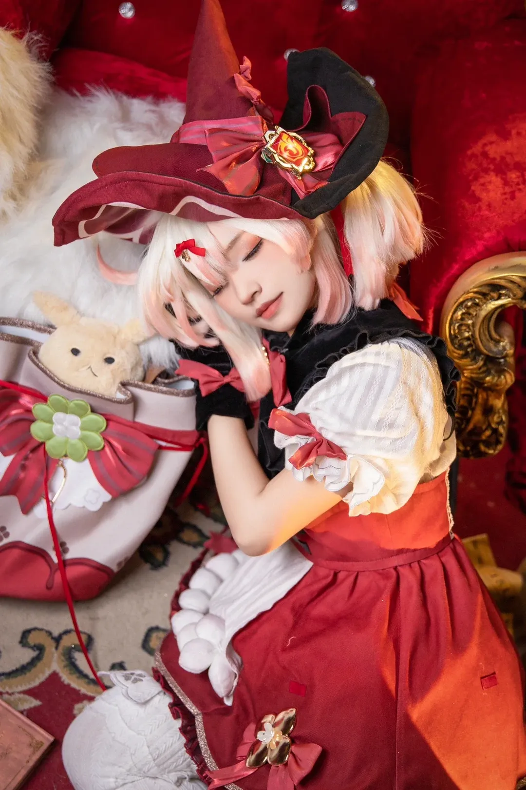 原神, 可莉cos, cosplay摄影, 小魔女, 火花骑士 - 第7张