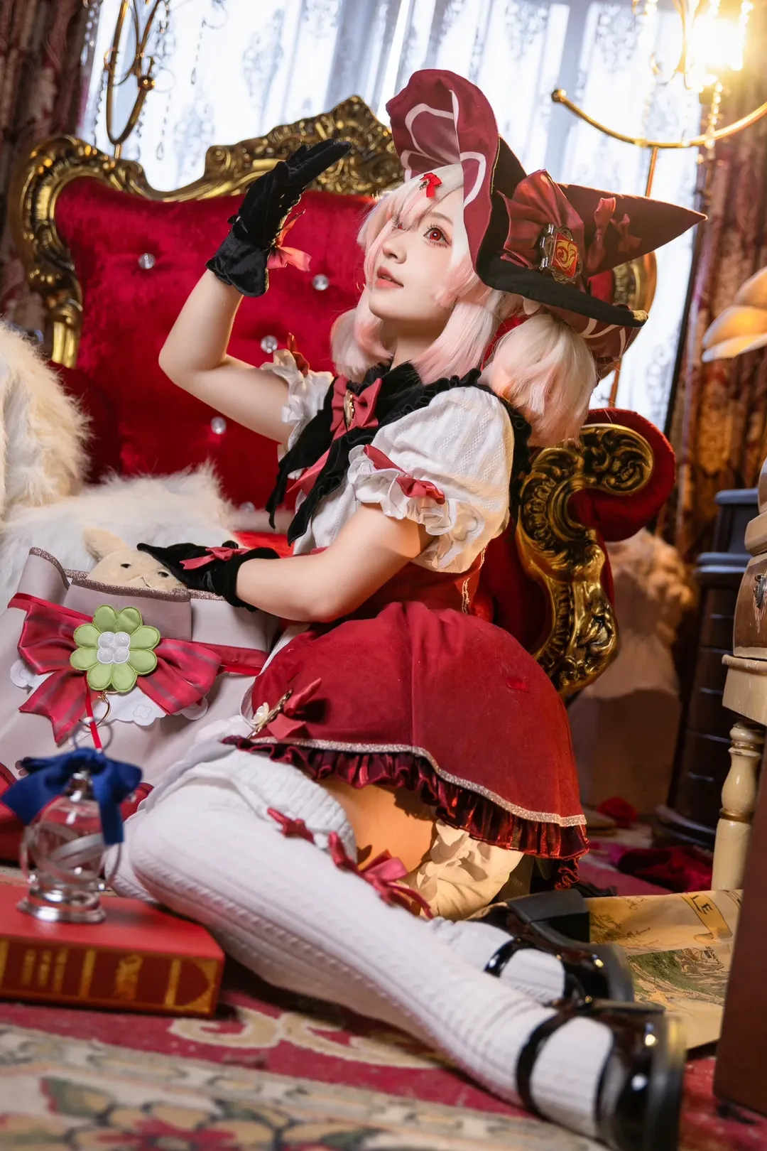 原神, 可莉cos, cosplay摄影, 小魔女, 火花骑士 - 第8张