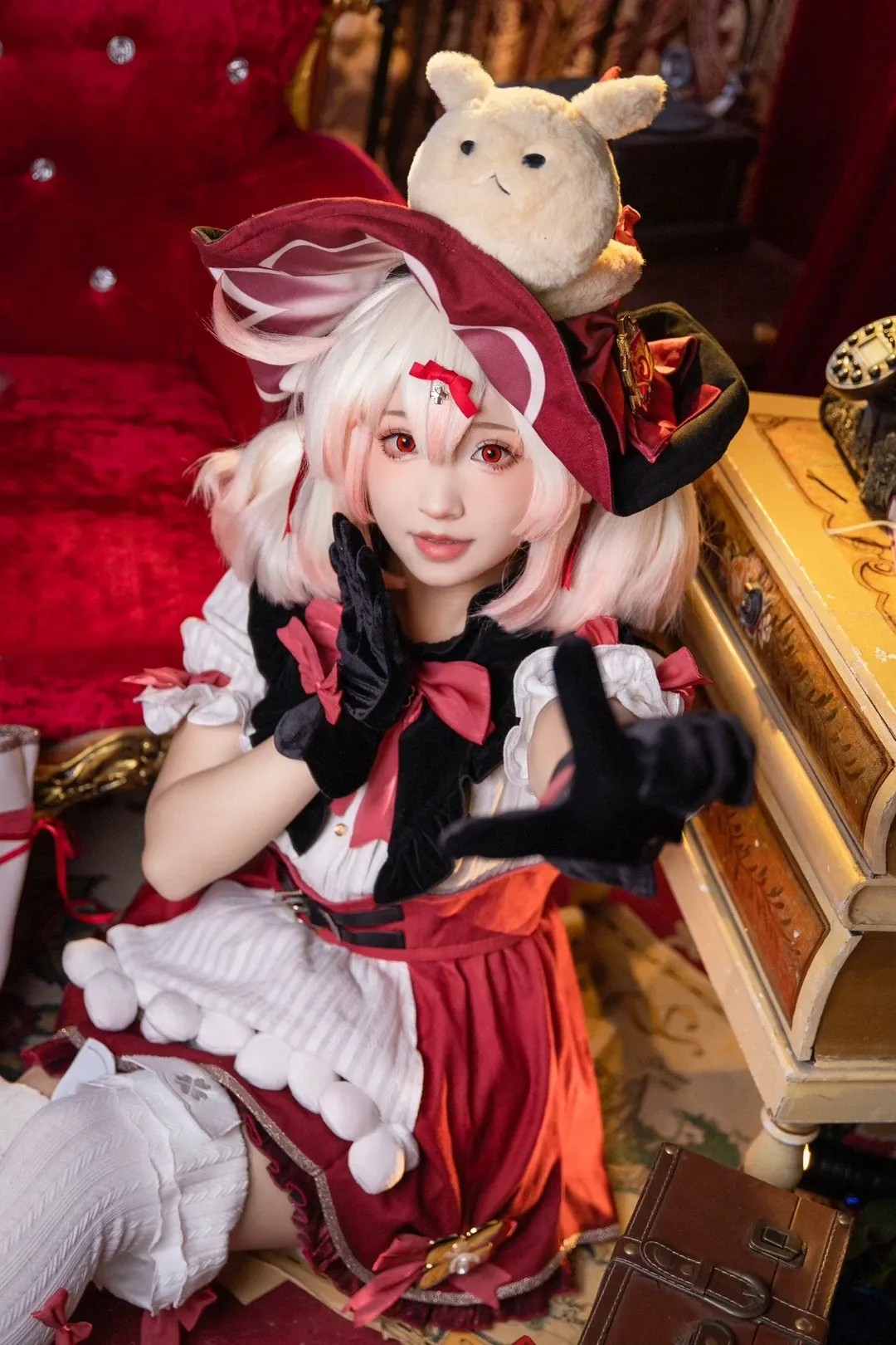 原神, 可莉cos, cosplay摄影, 小魔女, 火花骑士 - 第9张
