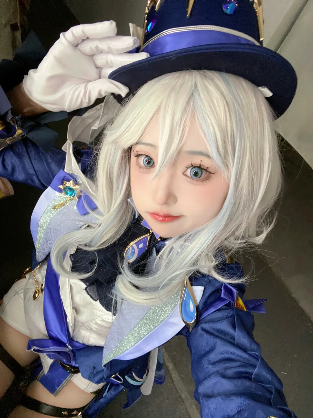 原神, 芙宁娜cos, 原神日常, cosplay分享, 水神cosplay