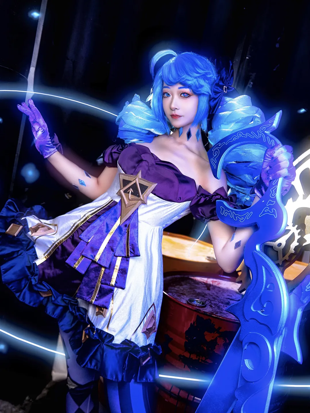 cosplay, 英雄联盟, 格温cos, lol手游, 灵罗娃娃