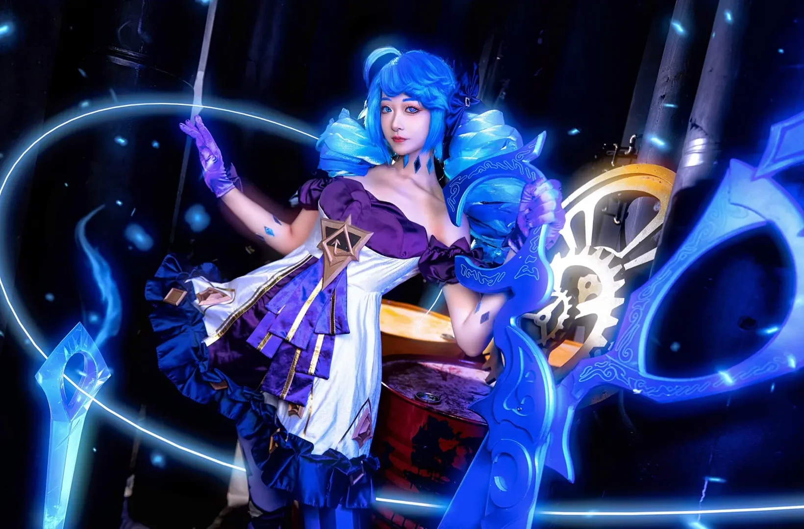 cosplay, 英雄联盟, 格温cos, lol手游, 灵罗娃娃 - 第2张