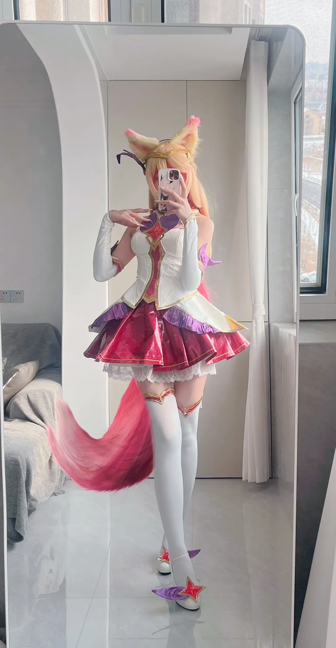 魔法少女, 阿狸cos, 英雄联盟, Coser日常, 星之守护者