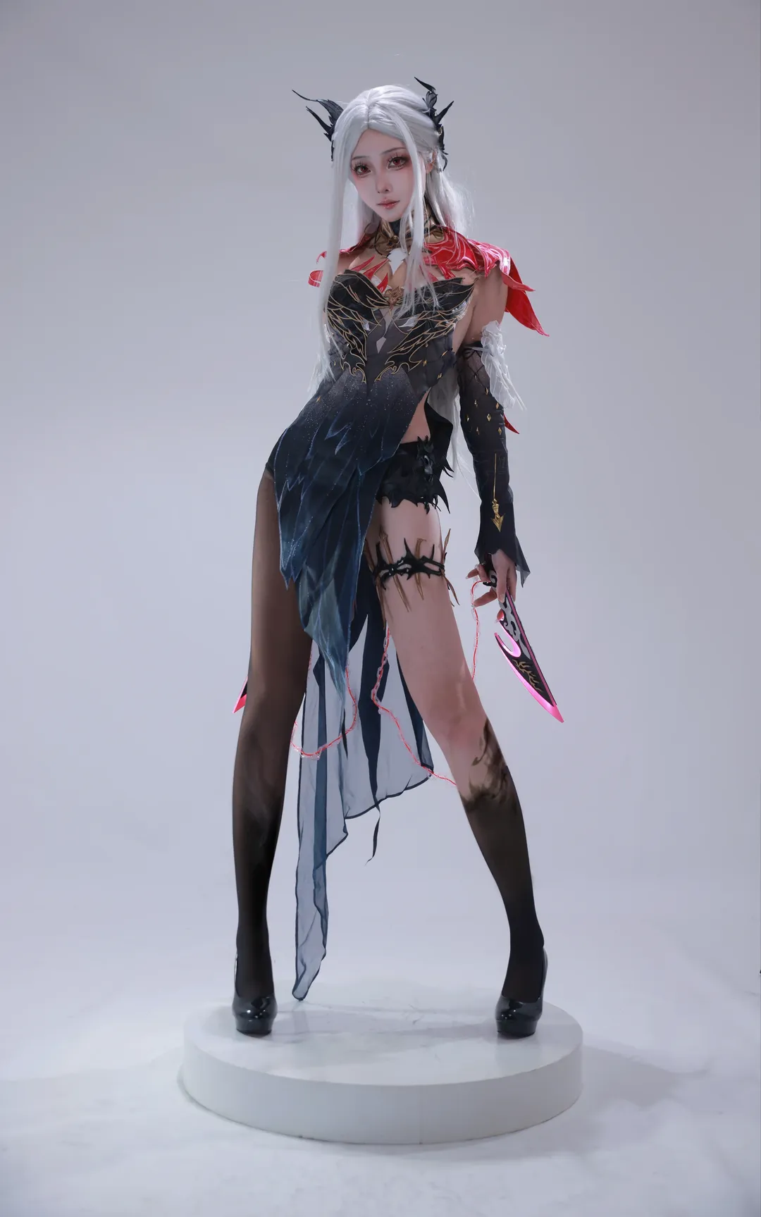 永劫无间, cosplay穿搭, 季莹莹cos, 棚拍写真, 羽影cos - 第3张