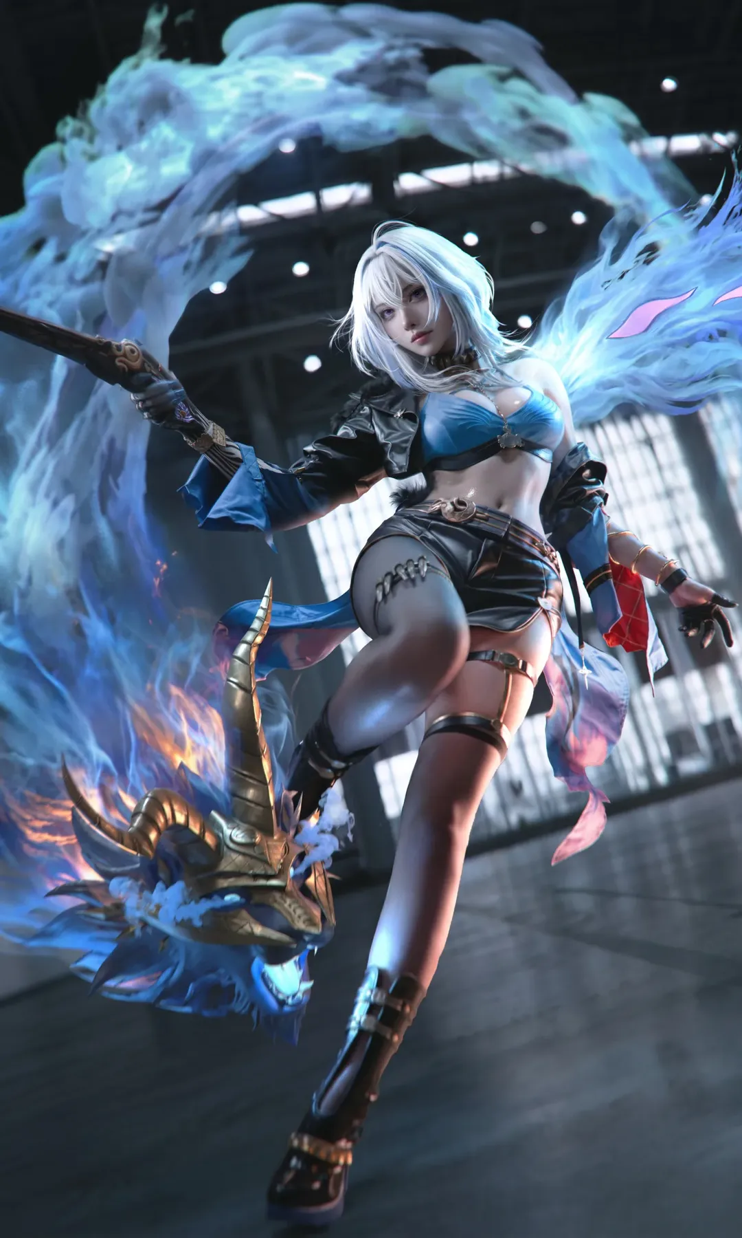 角色扮演, 鸣潮, 嘉贝莉娜cos, cosplay分享, 摄影返图