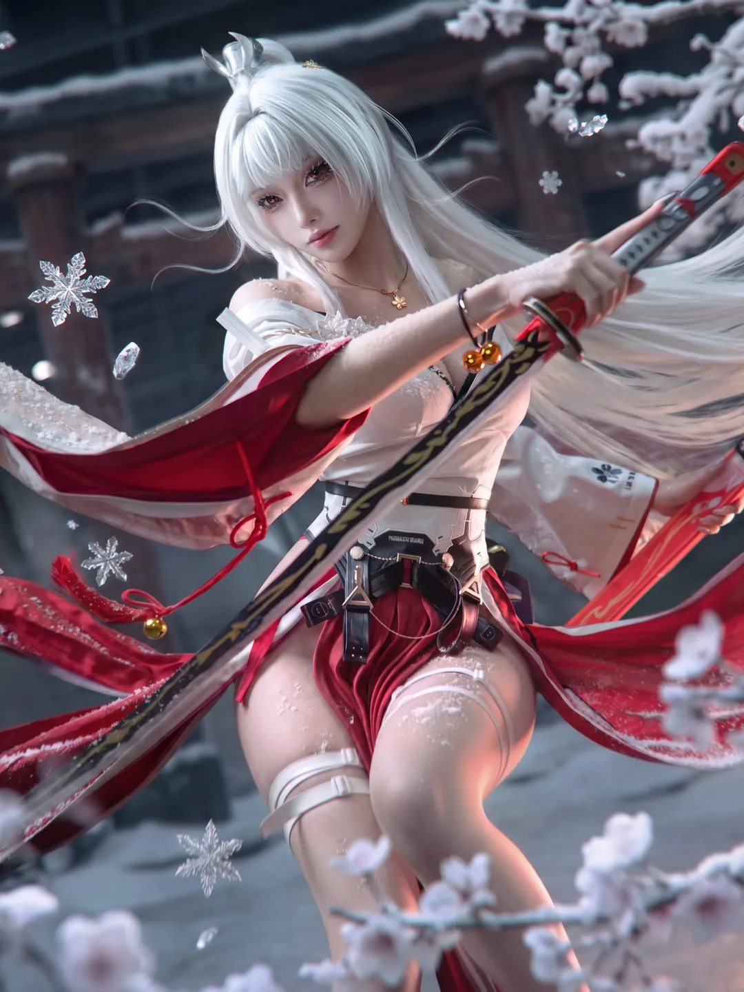 鸣潮cos, cosplay摄影, 青岛漫展, DCST体验官, 国风赛博风 - 第3张