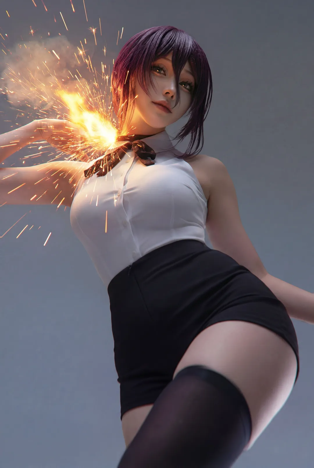 鸣潮cos, cosplay摄影, 青岛漫展, DCST体验官, 国风赛博风 - 第8张