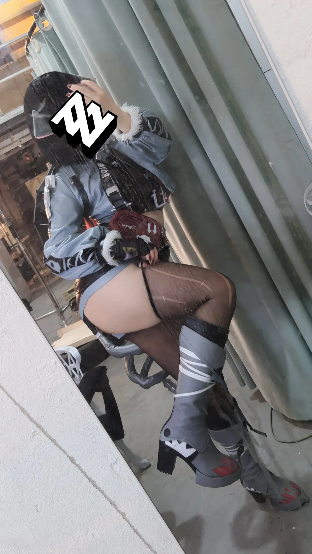 角色扮演, 絕區零, 鏡面自拍, 攝影棚拍攝, 簡杜cos