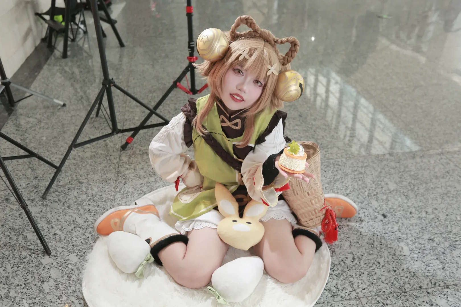 Genshin Impact, cosplay, Yaoyao cosplay, Genshin Impact Yaoyao, Yaoyao cosplay - Image 9