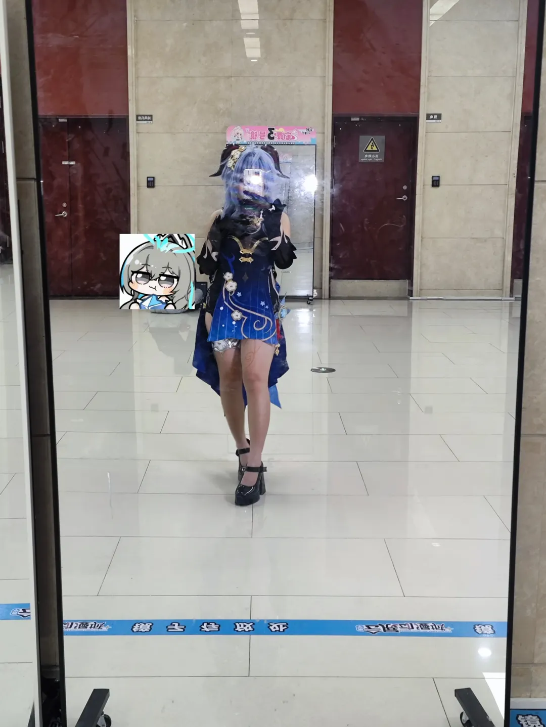 原神, 甘雨cos, 漫展返图, cosplay日常, 璃月仙人 - 第3张