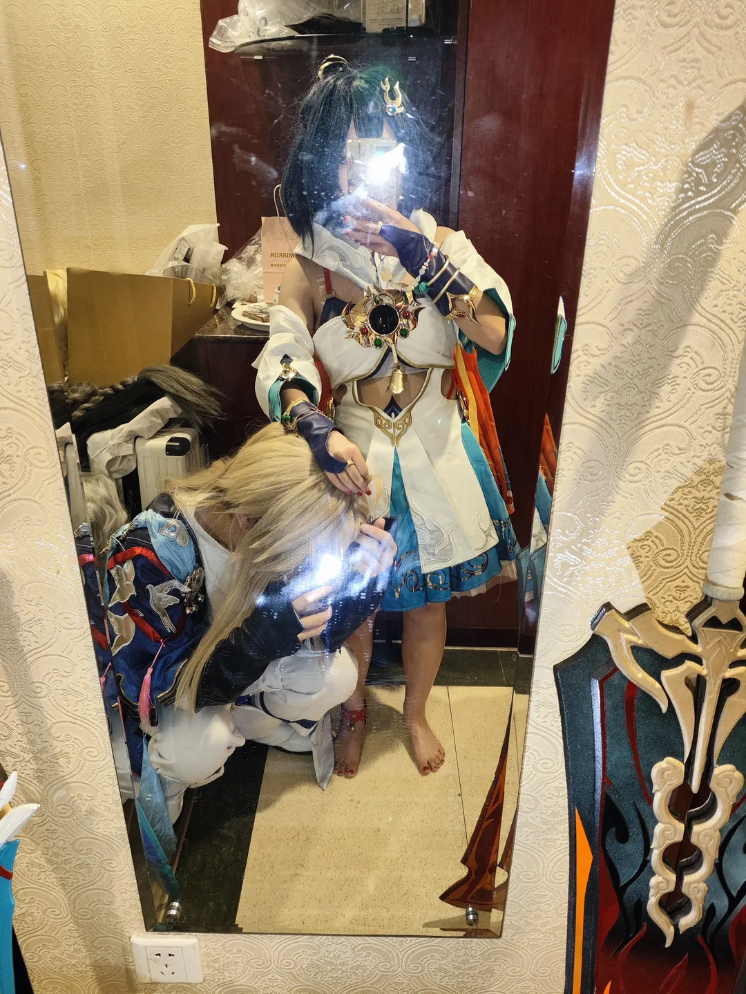 崩坏星穹铁道, 双人cos, 云璃cos, 彦卿, 卿璃 - 第6张