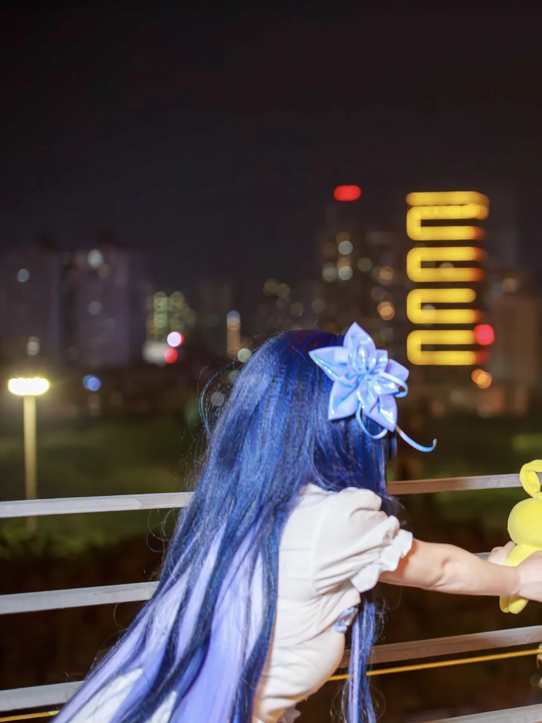 希儿cos, 崩坏三, 夜景摄影, 绀海组, 520cos - 第1张