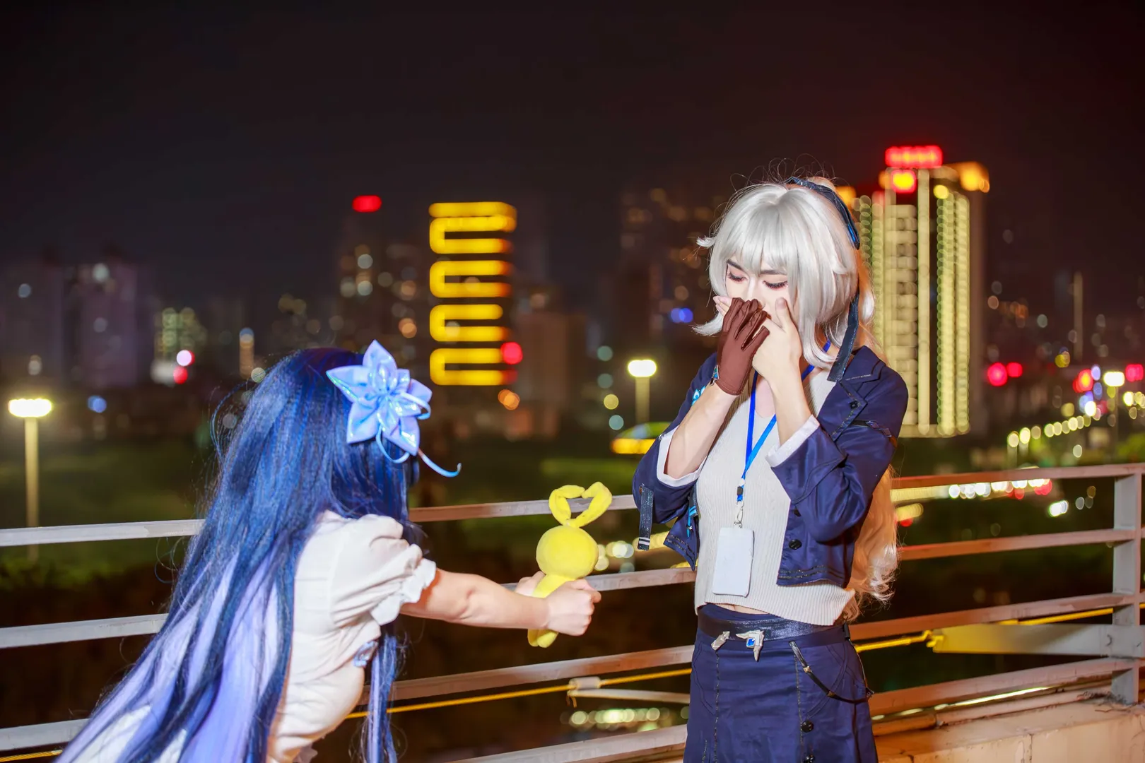 希儿cos, 崩坏三, 夜景摄影, 绀海组, 520cos - 第3张