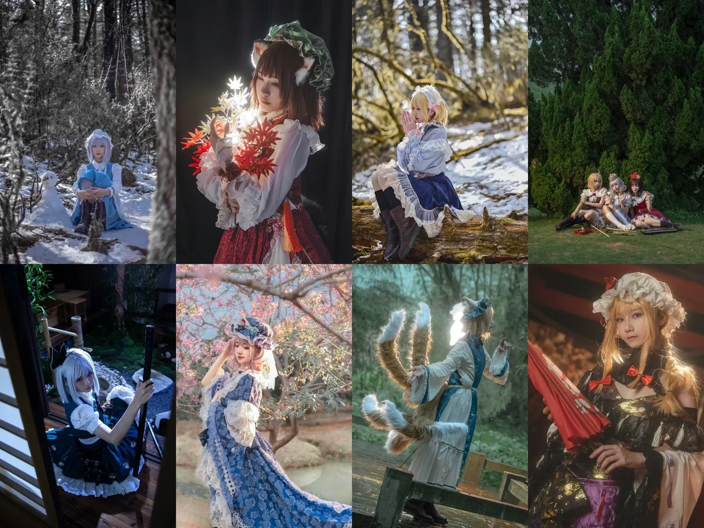 東方Project, コスプレ撮影, 和風洋装, 妖夢コスプレ, 春の屋外撮影 - 1枚目