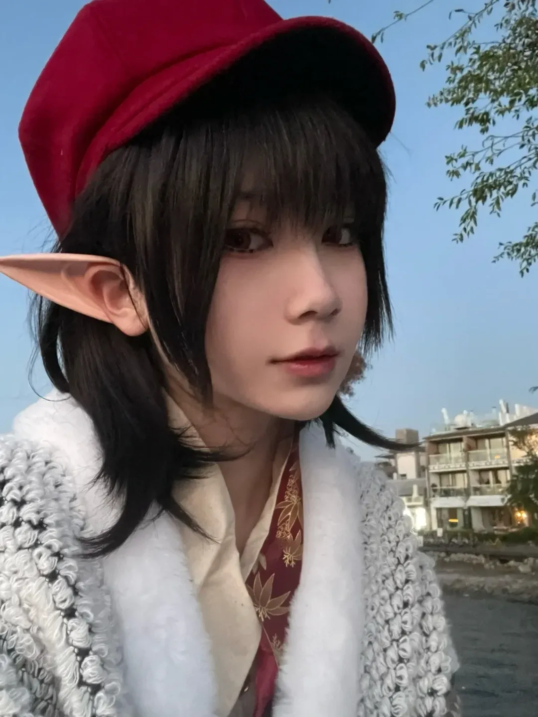 東方Project, 戶外寫真, 射命丸文cos, 大理龍龕碼頭, 洱海日出 - 第3張