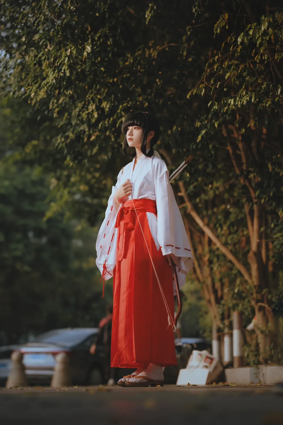 萤火虫漫展, 漫展摄影, 桔梗cos, 犬夜叉, 巫女cosplay - 第1张