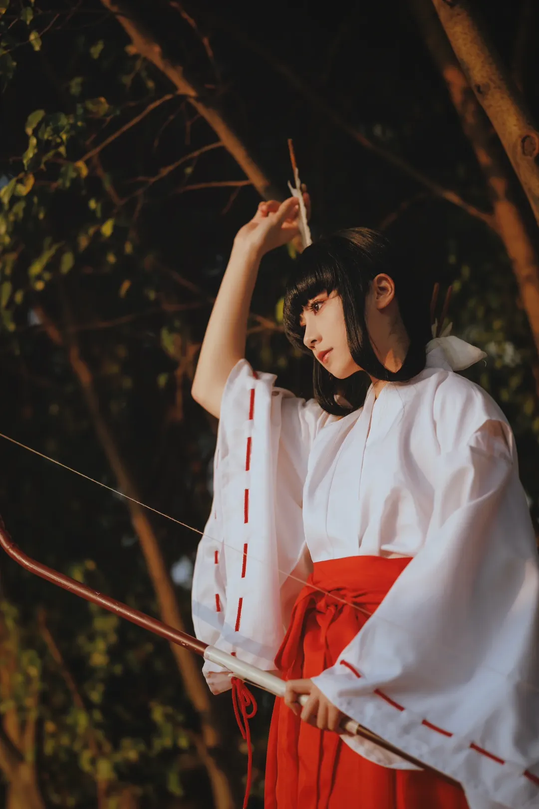 萤火虫漫展, 漫展摄影, 桔梗cos, 犬夜叉, 巫女cosplay