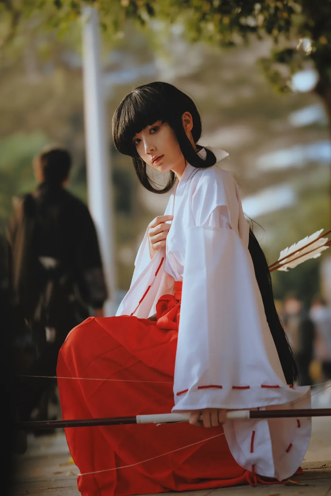 萤火虫漫展, 漫展摄影, 桔梗cos, 犬夜叉, 巫女cosplay - 第3张