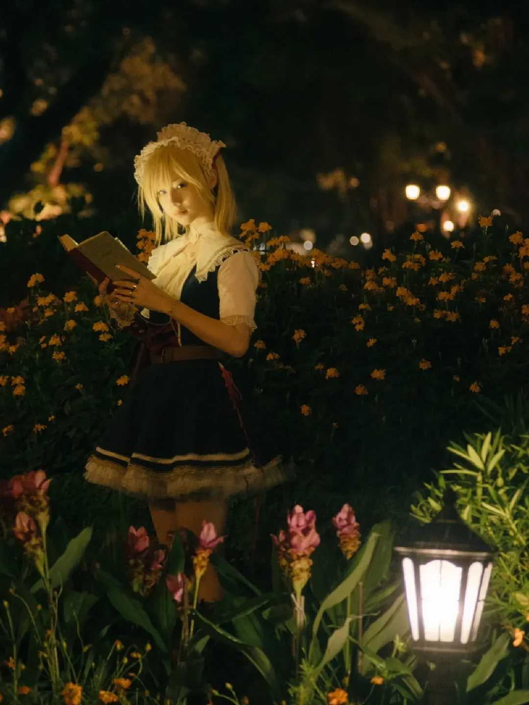 东方Project, cosplay摄影, 二次元出片, 爱丽丝玛格特罗伊德cos, 夜晚氛围感 - 第1张