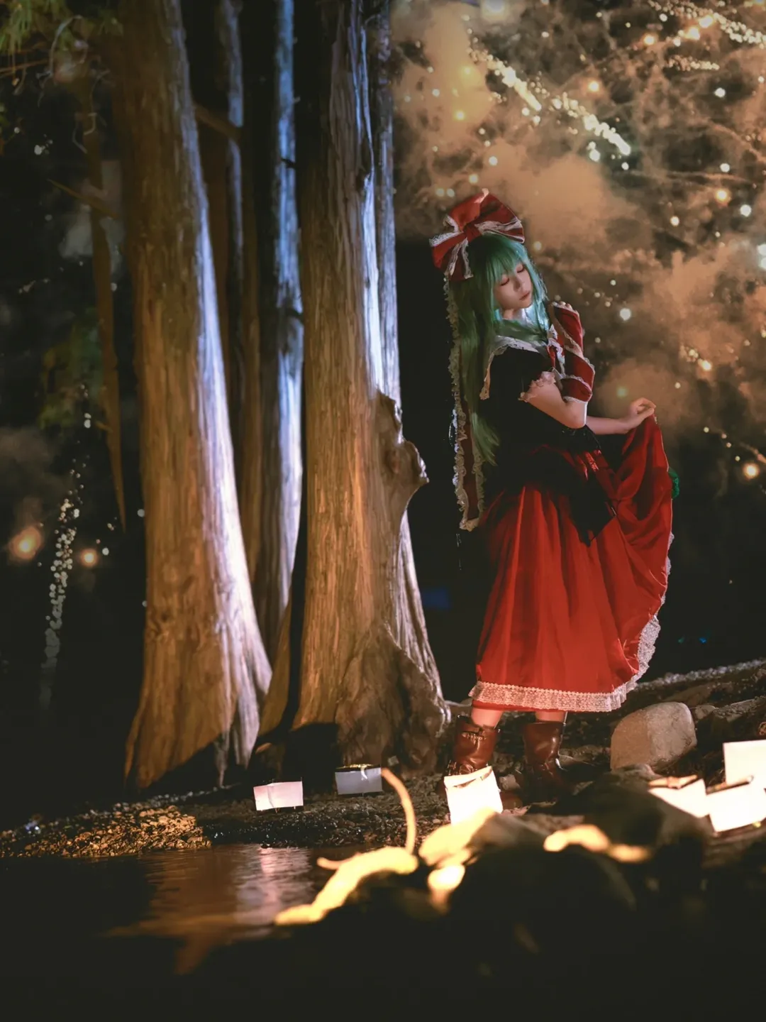 东方project, cosplay摄影, 键山雏cos, 大理洱海, 女儿节 - 第1张