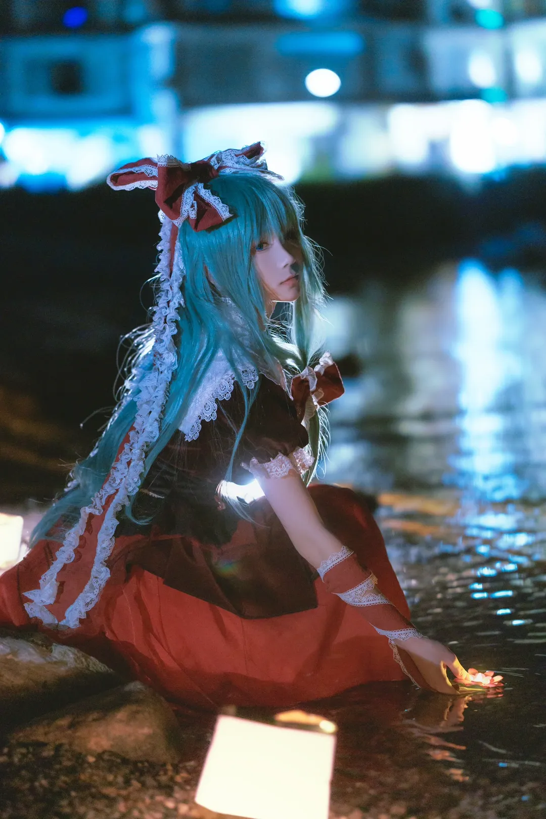 东方project, cosplay摄影, 键山雏cos, 大理洱海, 女儿节 - 第13张