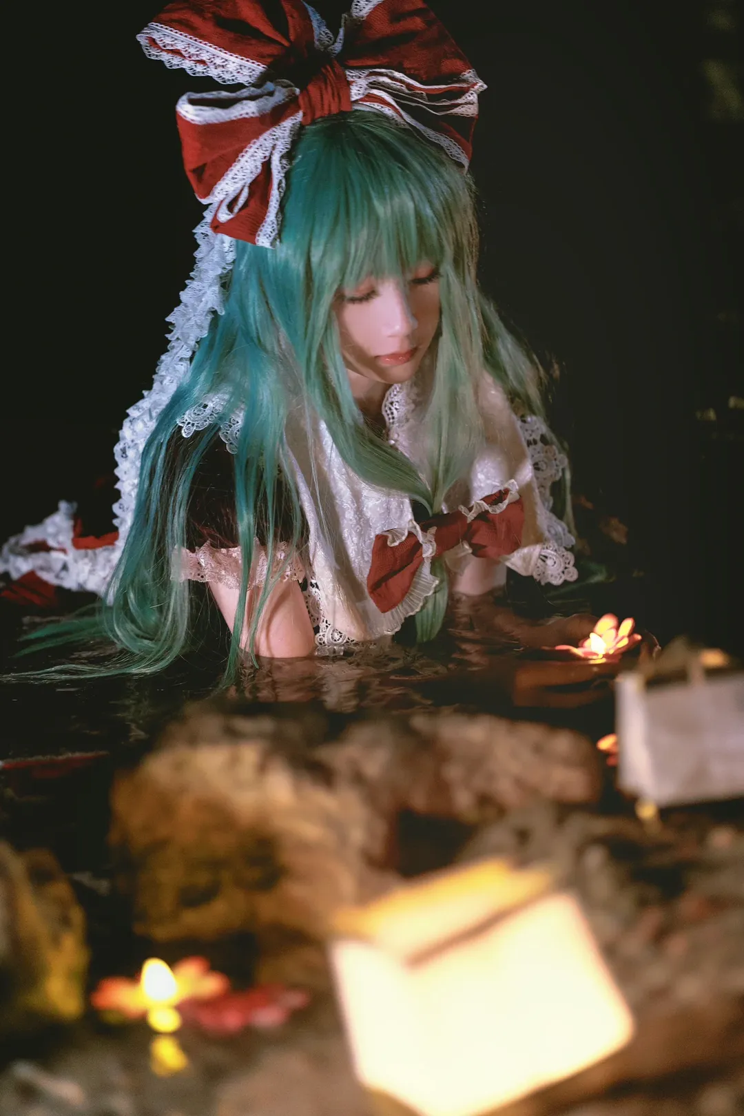 东方project, cosplay摄影, 键山雏cos, 大理洱海, 女儿节 - 第15张