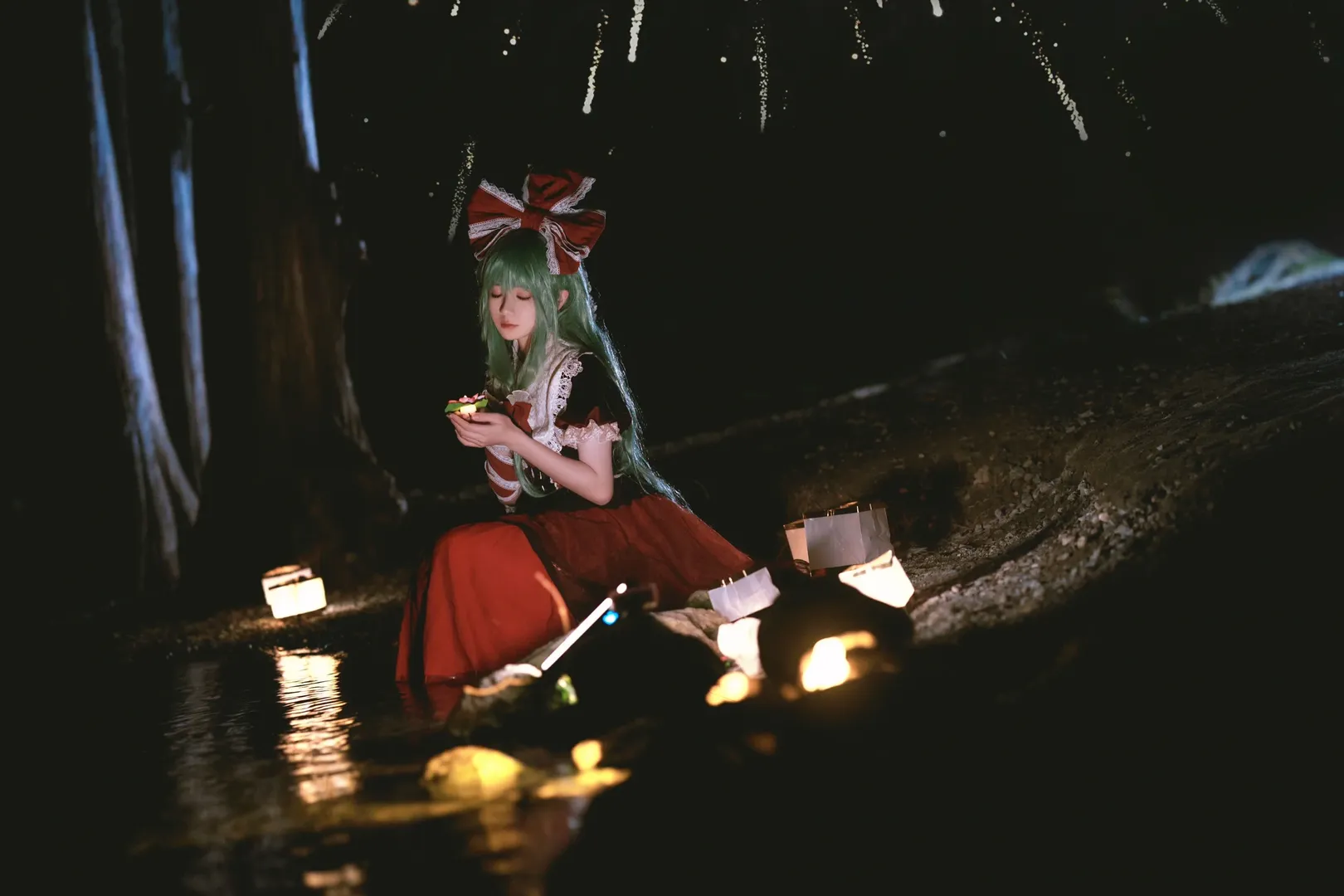 东方project, cosplay摄影, 键山雏cos, 大理洱海, 女儿节 - 第5张