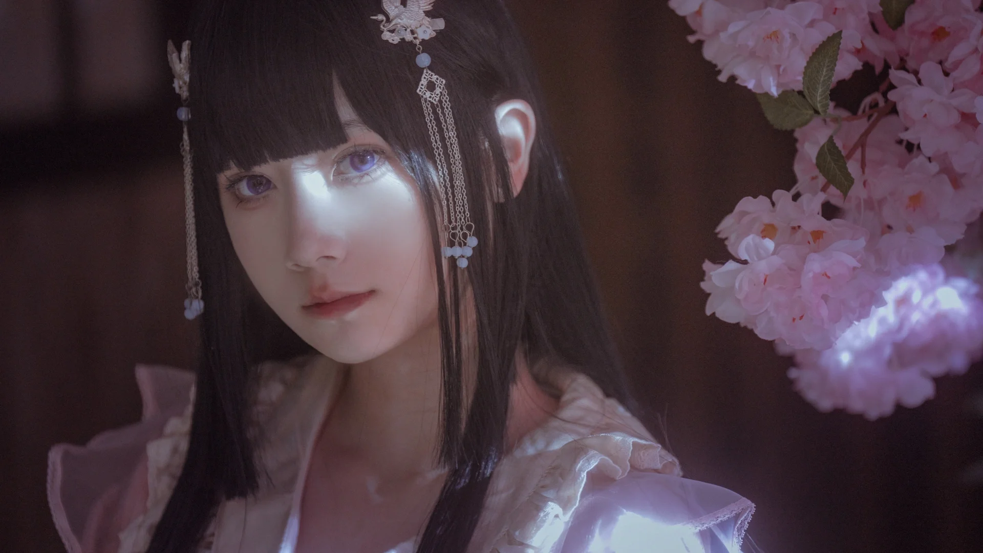 东方Project, 和风摄影, 古风Cosplay, 蓬莱山辉夜cos, 竹取物语 - 第11张