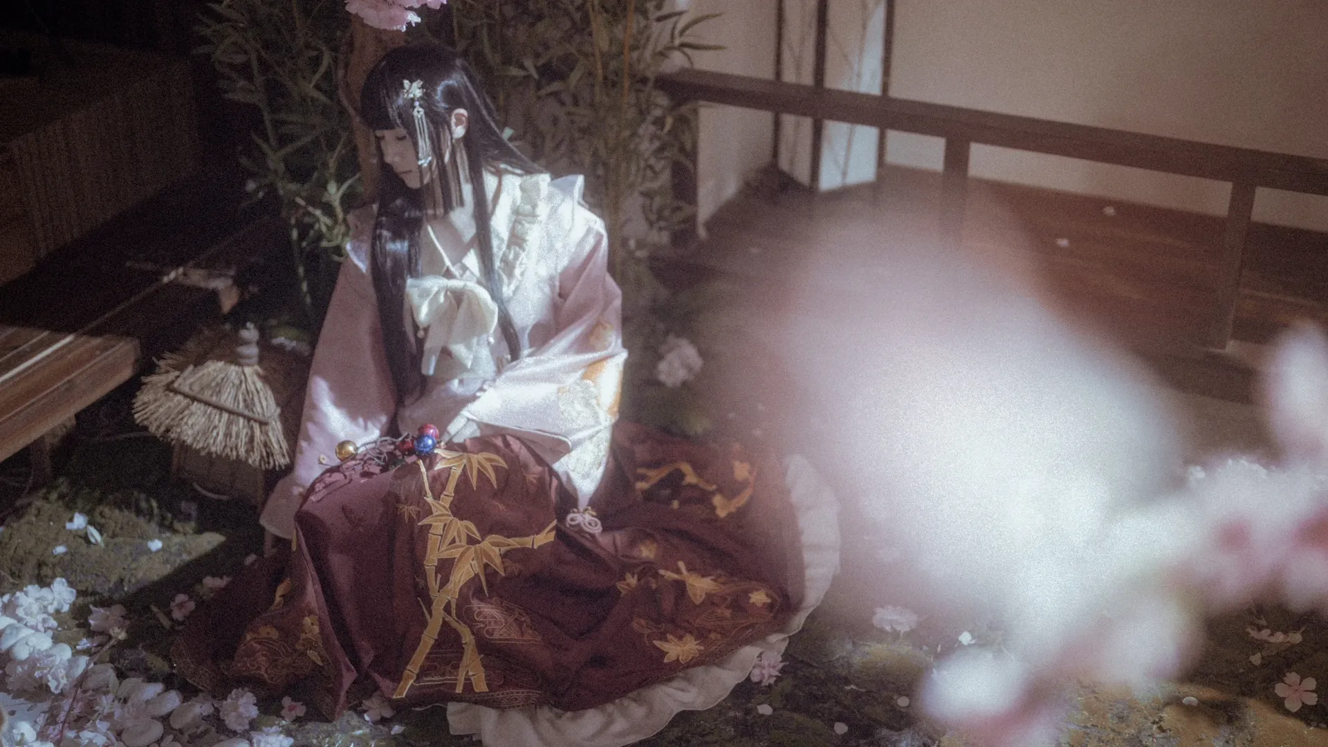 东方Project, 和风摄影, 古风Cosplay, 蓬莱山辉夜cos, 竹取物语 - 第16张